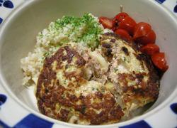 リンゴハンバーグ