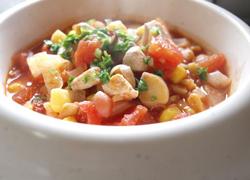 老廃物を流せ★かじきのトマトスープ