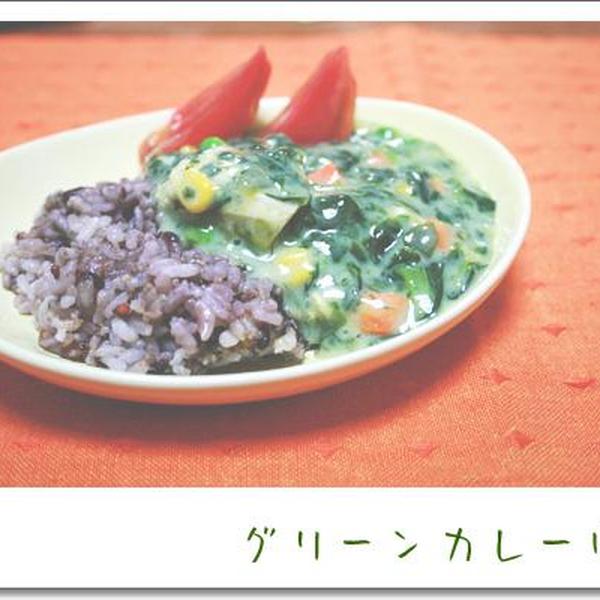 冷凍庫掃除に！グリーンカレー風