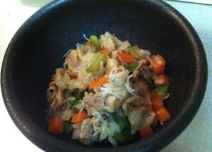 釜揚げしらすとゴーヤのチャーハン