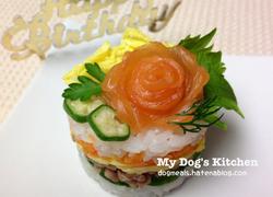 チラシ寿司ケーキ
