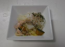秋鮭の納豆汁ご飯添え