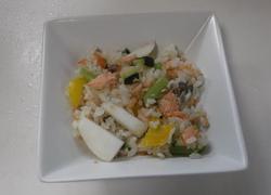 かぶと秋鮭のチャーハン