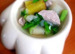 薩摩とカブと豚ヒレのスープ
