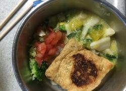 鶏ミンチの薄揚げ焼き
